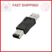 Firewire IEEE 1394 6 Pin Male to USB A Male Convertor Jack M/M Adapter