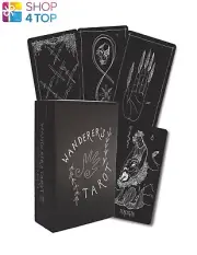 WANDERER'S TAROT CARDS DECK WEISER BOOKS CASEY ZABALA 78 BLACK NEW