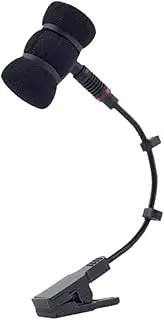 STARTIST Saxophone Mic Clip Mic Holder Musicians Flexible Adjustable Microphone Stand Mic Clamp for Guitar Trumpet Musical Instrument