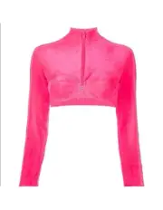 NWT Adidas Originals Jeremy Scott Track Top SOLAR PINK Size M (H50967) FreeShip
