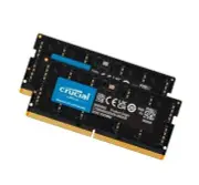 Crucial 128GB (2x64GB) DDR5 SODIMM 5600MHz CL46 Desktop PC Memory