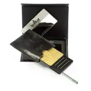 Royal Box LIZARD GOLD Party Acessories Snuff Wallet