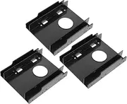 SEWACC 3pcs 2.5 Inch to 3.5 Inch /ssd Adapter Bay for Desktop Pc Internal Drive Converter