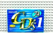 MAXELL CD'S I VS. IV 74 TYPE I BLANK CASSETTE TAPE (1) (SEALED)