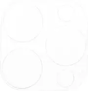 HOUDERCO Phone Camera Lens Cover 16 Pro Tempered Glass Lens Protection Precision Cut Scratchproof Film