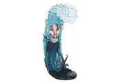 Anne Stokes Water Elemental Sorceress Collectable Figurine (Light Blue/Navy) (One Size)