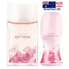 Avon SOFT MUSK EDT Spray 50ml + Roll-On Deodorant 50ml FREE SHIPPING brand new