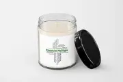 Financial Manager Represents Position Work and Earnings Candle