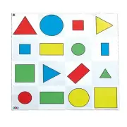 TTS Bee-Bot Shapes, Color & Size Activity Mat for Children Fun Learning Toys