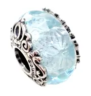 Authentic Pandora Disney Cinderella Murano Glass Charm 793073C00