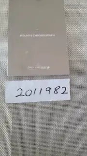 Jaeger LeCoultre Watch Instruction Manual Booklet Polaris Chronograph