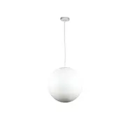 Acrylic Sphere Pendant White