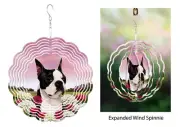 Boston Terrier Wind Spinner