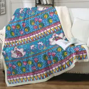 Frog King Throw Blanket