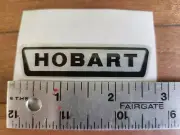 Hobart Decal Logo Part # 00-120448 - 2 1/2" x 3/4" - OEM NEW