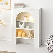 Hagiwara MCC-6898WH Mantel Piece Wall Storage, Korean Interior, Main Unit, Finished Product, Shelf, Aftermarket, Textbook, Display Shelf, White, Width 23.6 inches (60 cm), Depth 7.9 inches (20 cm