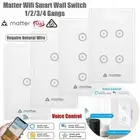 NEW Matter Smart WiFi Touch Light Switch APP Voice Control For Alexa Google Home