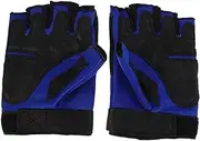 MUCKLILY 1 Pair Comfortable Half Finger Gloves for Outdoor Sports Breathable and Durable Cycling Gloves Fit for Cycling Motorcycling and Gym Workouts Slip Hand Protection for Active Men