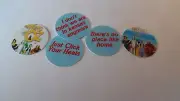 Pre Cut One Inch Bottle WIZARD OF OZ SAYINGS Free Shipping