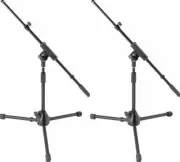 (2) New On-Stage Stands MS7411TB Short Mic Stand Amp Kick Drum Snare MAKE OFFER!
