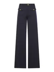 Belt loop casual pants FR36,FR38 Black