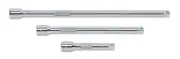Gearwrench 81301 1/2" Drive Wobble Extension Set, Includes 5", 10", & 15", 3-Pc.