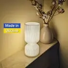 Mid Century Modern Table Lamp Portable USB Warm White Desk Bedside Minimalist