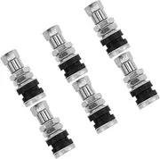 6 Pcs Valve Stem for Tires Rubber Air Valve Stems Kit Repair Kit for Motorcycles Electric Vehicles