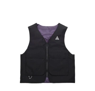 NIKE ACG MENS SKULL PEAK PRIMALOFT® REVERSIBLE VEST size M fv8694 010