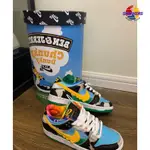 正版 BEN & JERRY'S X NIKE SB 奶牛冰淇淋聯名款 低幫 運動休閑板鞋 休閒鞋