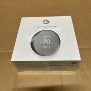 Google Nest Smart Thermostat- Charcoal (NEW SEALED)