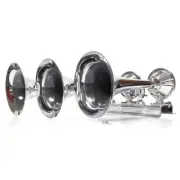 Kaos Horizontal 3 Trumpet Train Horn with Valve trigger horns TRGH171 rat (for: Jaguar)