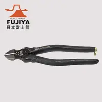 在飛比找momo購物網優惠-【Fujiya 富士箭】強力型斜口鉗-偏芯歐式200mm 黑