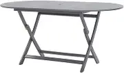 Garden Table Folding Garden Table 160x85x75 cm Solid Acacia Wood