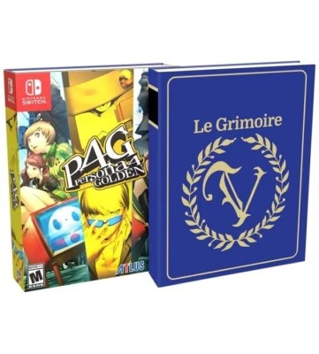 Persona 4 Golden Grimoire Edition (LRG) - Nintendo Switch, Brand New