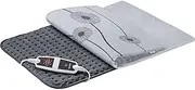 Beurer HK 125 Heating Pad (XXL Format, with 6 Temperature Levels, Automatic Shut-Off and LED Switch, Machine Washable), Grey, 1 Piece (Pack of 1), 60 x 40 cm