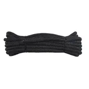 [TechBrands] Black Polypropylene Dock/Mooring Line - 10mm x 7m