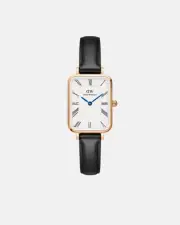 Daniel Wellington Quadro Roman Numerals 20x26 Sheffield RG White Watch