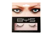 BYS Temptation Synthetic Fake False Eyelashes Makeup Lightweight Natural Black