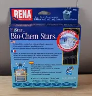 Rena Filstar BIO-CHEM STARS 20 Count Biological Filter Media for Fresh/Saltwater
