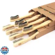 Bamboozled | Bamboo Toothbrush | Charcoal Infused BPA Free Soft Bristles | Or
