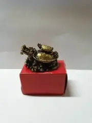 Feng Shui-Small Two turtles with dragon head