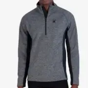 Spyder Outbound Jumper Sweater Jacket Half Zip Pullover Men's Size M NWT