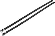 Black Spur Straps - English Spur Belt with Metal Buckle | English Spur Belt for Cowboy Outfit Boots, Western, Equipment, Vintage Style Strop-au