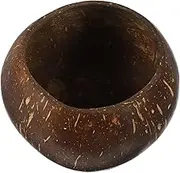 GOOHOCHY Vintage Coconut Shell Dessert Cup Handcrafted Coconuts Shell Bowls for Serving Desserts Snacks and Party Treats Natural Coconut Bowl Collection