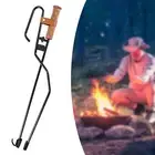 Fireplace Tongs Fire Pit Oven Log Grabber Charcoal Clips Firewood Fire Tongs