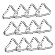 40 pcs Trampoline Jumping Bed Bungee Bed Mesh Cloth Buckle Triangle Ring Parts