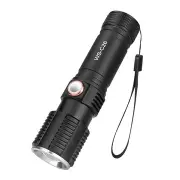 WS-C26 T6 3Modes USB Rechargeable LED Flashlight Outdoor 18650/26650/AAA Flashlight