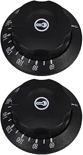 OFFSCH Thermostat Knob Cover Fit for Electric Stove Heater Fryer Control Knobs
