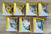 Pikachu NEW UNOPENED Pokemon 20th Anniversary Plush Toy Doll Tomy In Zipper Bag